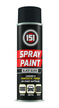 151 Black Gloss Spray Paint